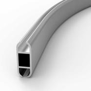 Rail Keder courbé et plat aluminium "Curve”