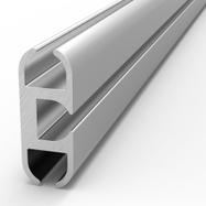 Rail plat keder en aluminium "Cover"