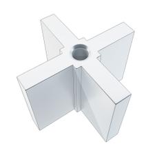 Tournevis hexagonal pour attache d'angle