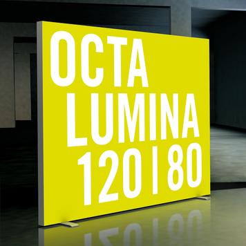 Mur lumineux LED "Octalumina 120" autoportant