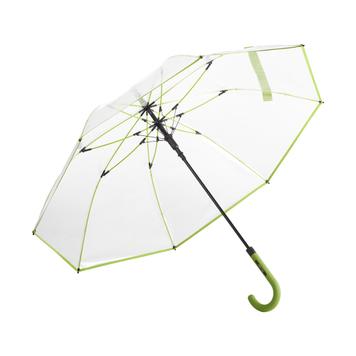 Parapluie AC "Pure" en plastique transparent