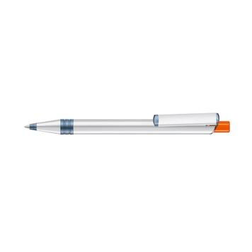 Stylo à bille rétractable Recycled PET Pen "ALUMA"