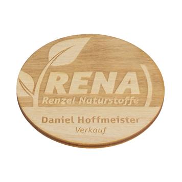 Plaques nominatives en bois "Nerine"