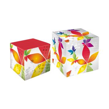 Tabouret cube "Print"