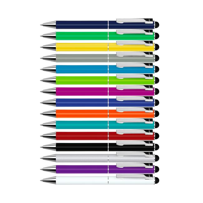 Stylets et stylos à bille pour écran tactile 2en1, paq. de 5, Fr