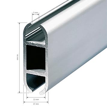 Rail aluminium plat "Rail"