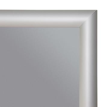 Cadre rapide, profil de 25 mm, argenté
