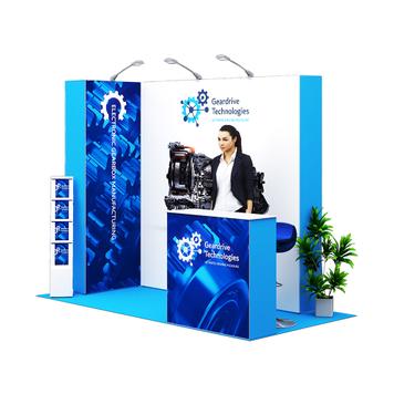 Stand d'exposition Pop-Up Stretch, 3.000 x 1.500 mm
