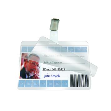 Clips métalliques pour badges "ID"