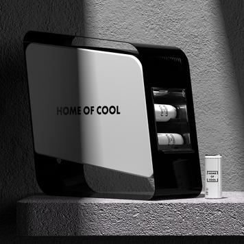 Réfrigérateur de canettes POS Cooler "Home of Cool"
