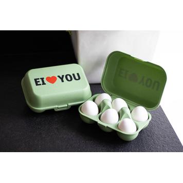 Boîte à œufs réutilisable "Eggs to Go"